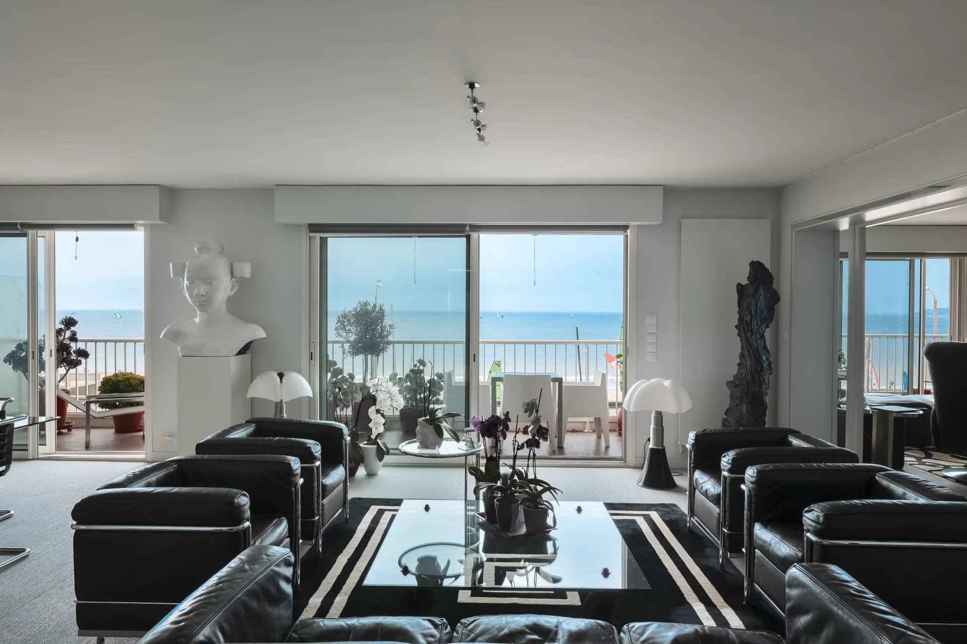 appartement face mer la baule 